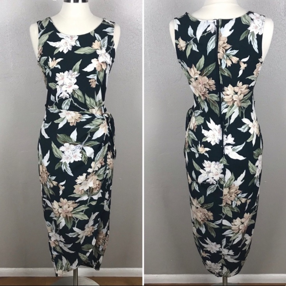 Vintage 80s/90s Grunge Boho Hippie Floral Dress
